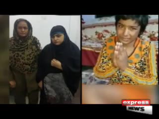 لاہور میں کمسن ملازمہ کو استری سے داغنے پر میاں بیوی گرفتار
