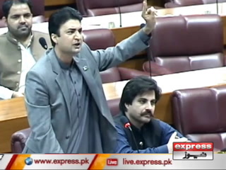 مراد سعید قومی اسمبلی میں خطاب کرتے ہوئے اپوزیشن پر برس پڑے