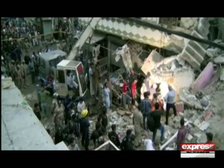 کراچی میں خستہ حال عمارت گرنے سے 5 افراد جاں بحق