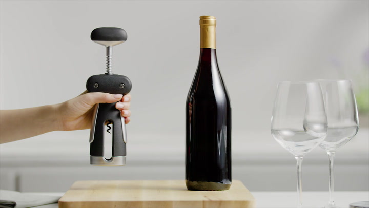 Preview image of OXO Steel Winged Corkscrew With Foil Cutter video