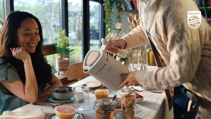 Preview image of Philips Eco Conscious Edition Cordless Kettle, 1.7 video