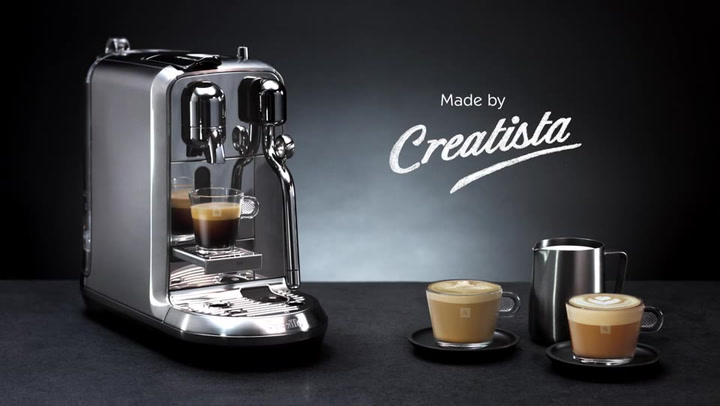 Preview image of Nespresso Creatista Plus Automatic Espresso Machin video