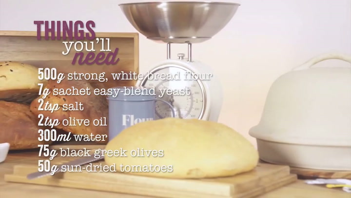 Preview image of Kitchen Craft Home Made Stoneware Bread Baking Clo video