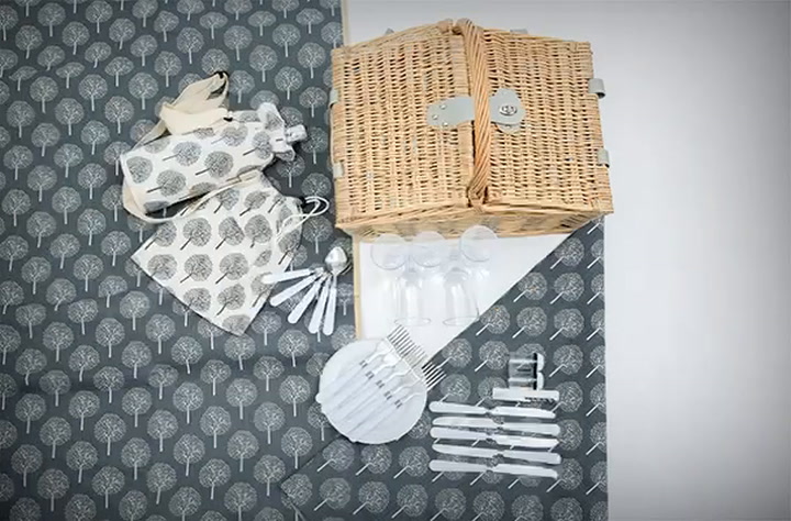 Preview image of Gift Baskets Fairytale Picnic Basket video