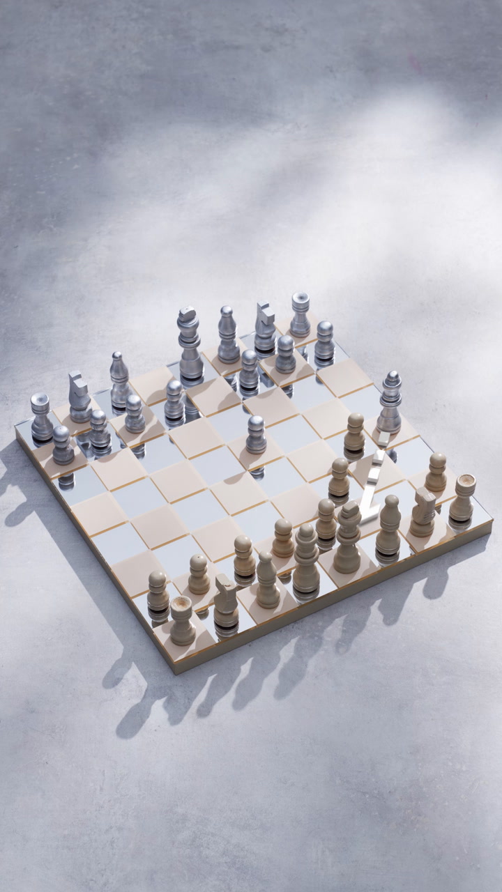 Preview image of Printworks mirror chess. video
