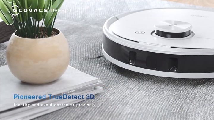 Preview image of Ecovacs Deebot N8 PRO+ robot vacuum cleaner. video