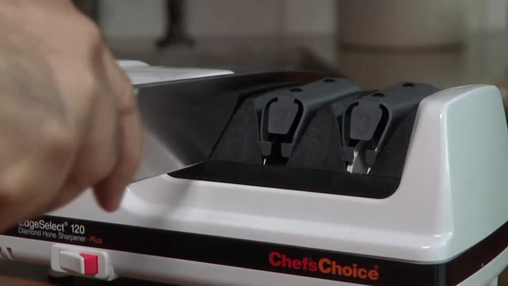 Diamond Hone® EdgeSelect® Model 120 electric knife sharpener - Chef's Choice  brand