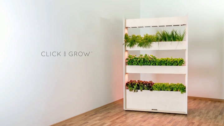 Preview image of Click & Grow Wall Farm  360 video