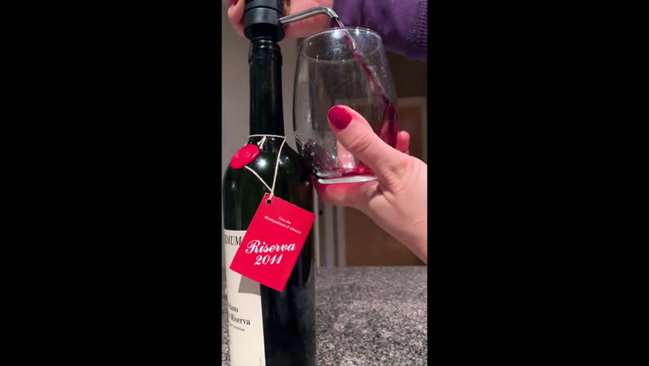 Preview image of CorkPops VinOstream Wine Aerator & Dispenser video
