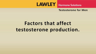 Factors that affect testosterone production