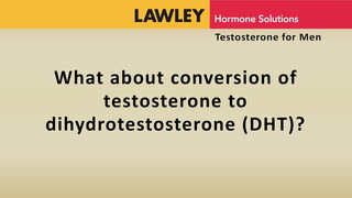 What about conversion of testosterone to dihydrotestosterone?