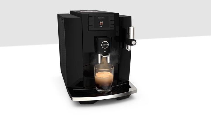 Preview image of Jura E8 Automatic One Touch 1450W Bean To Cup Capp video