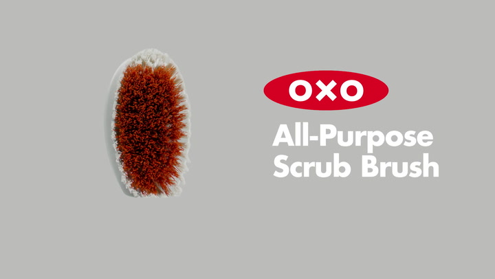 Preview image of OXO Good Grips All-Purpose Scrub Brush video