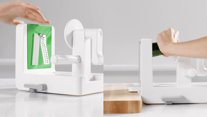 Preview image of OXO Tabletop Spiralizer video