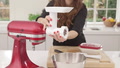 Thumbail image of Kitchenaid Artisan Stand Mixer Food Grinder Attach video