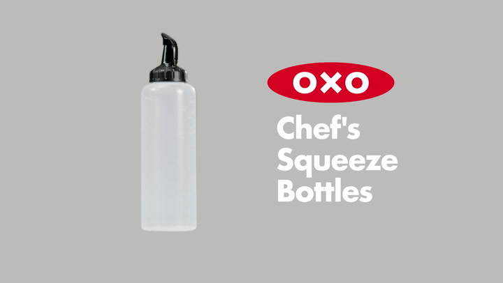 Preview image of OXO Good Grips Chefs Squeeze Bottle video