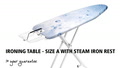 Thumbail image of Ironing Board With Steam Iron Rest, 110cm x 30cm video
