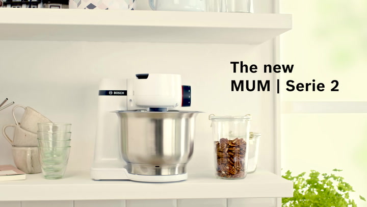 Preview image of Bosch MUM Serie 2 Kitchen Machine with Food Proces video