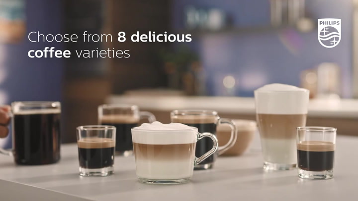 Preview image of Philips 4300 Series Automatic Bean to Cup Espresso video